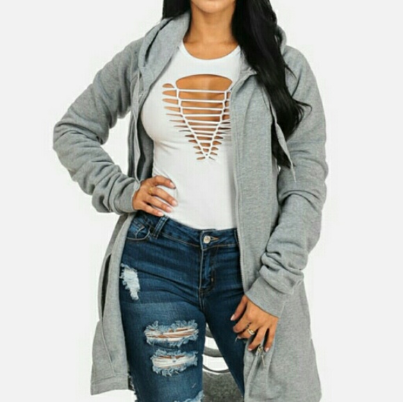 New! Cut Out Bodysuit - Picture 2 of 3